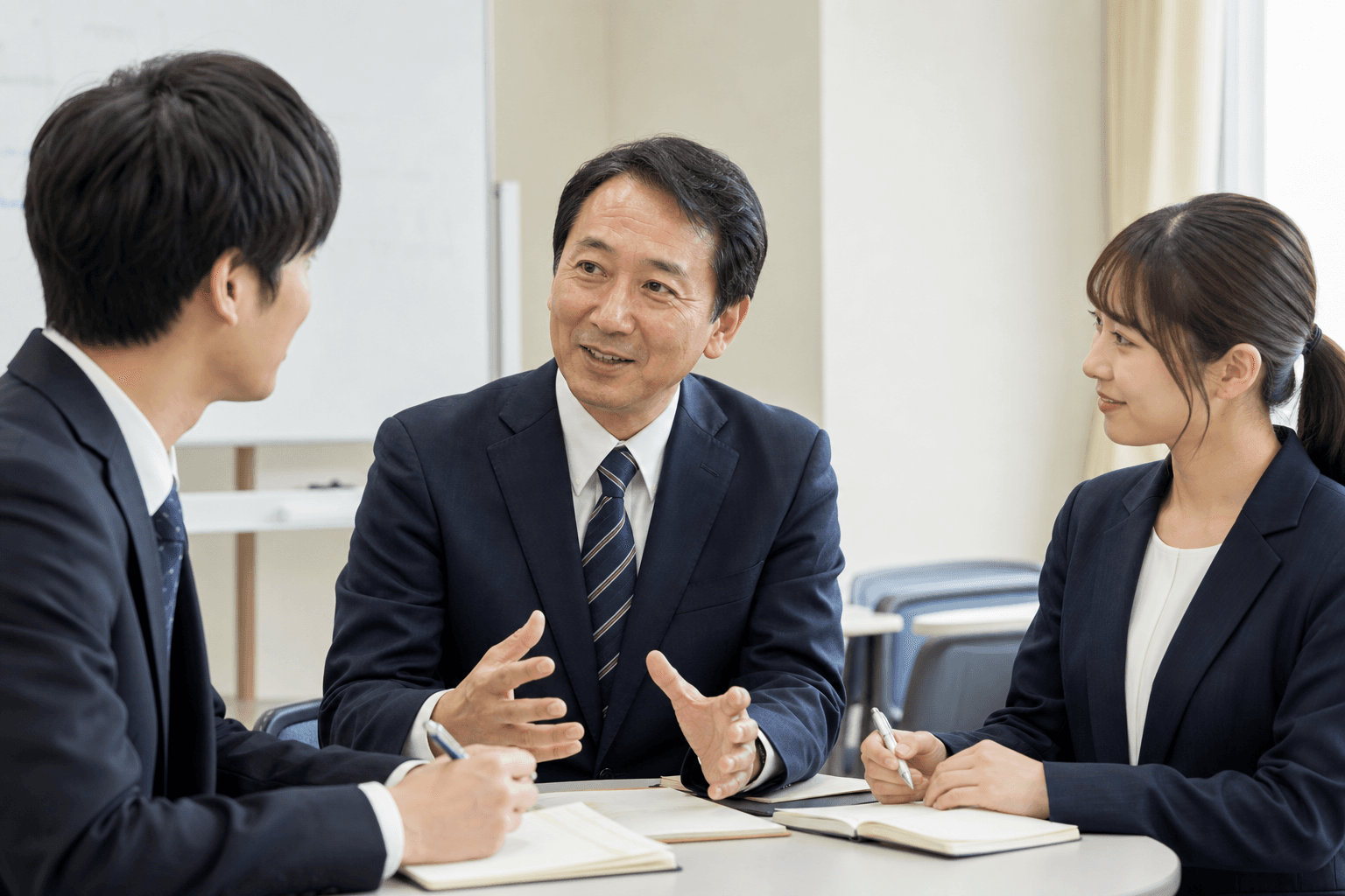 事務長育成の研修風景